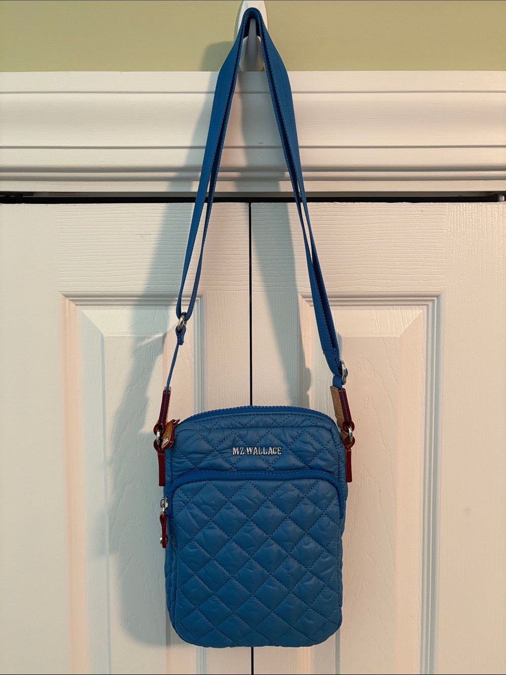 MZ Wallace Blue Metro Crossbody EUC